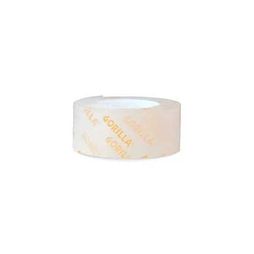 Gorilla Tough & Clear Double Sided Mounting Tape 1" x 60" (2.54cm x 152.4cm) — 6 Rolls | Holds Up to 15 lbs thumbnail 7