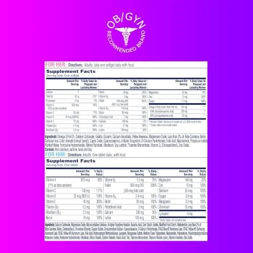 ONE A DAY Pre-Pregnancy Multivitamin Softgel 60 Count | Supports Fertility & Pregnancy thumbnail 8