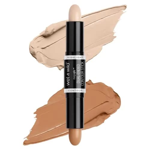 wet n wild MegaGlo Dual-Ended Contour Stick Medium/Tan, Cruelty-Free | Semi-Matte Finish thumbnail 1