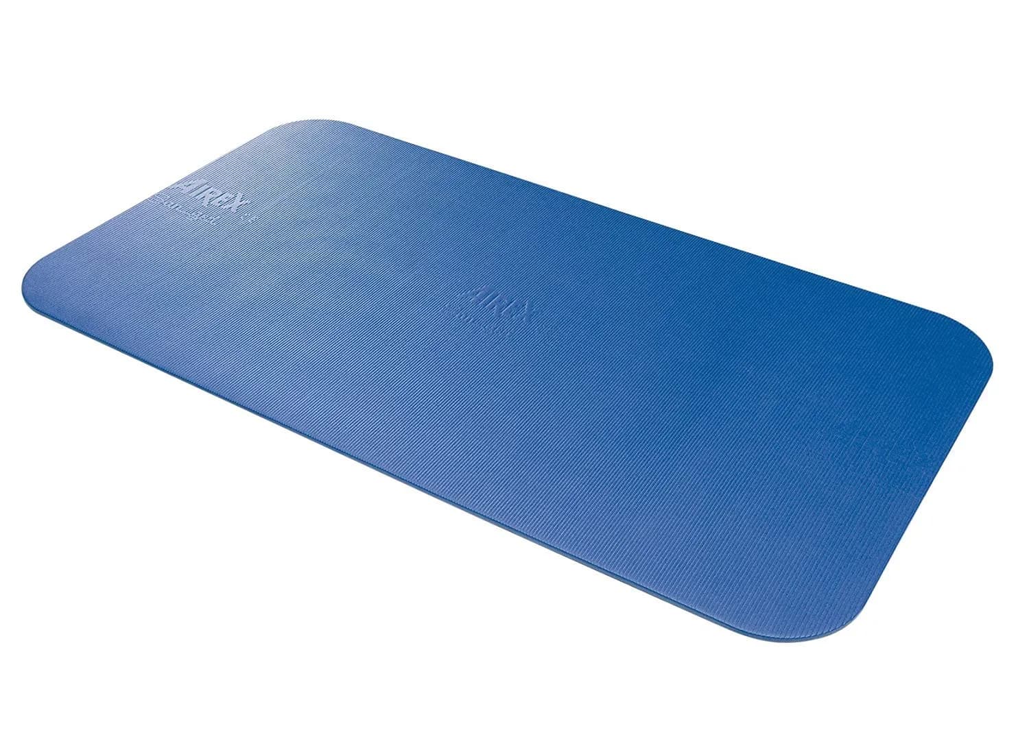 AIREX Corona Premium Exercise Mat for Yoga, Rehab & Fitness | Charcoal 72" x 39" | Support & Durability — Blue / 72" x 39"