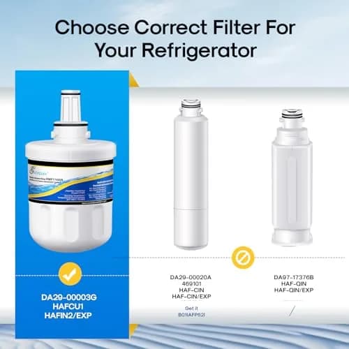 EXCELPURE DA29-00003G Refrigerator Water Filter 2-Pack | 99.99% Sediment & Particles Filtration thumbnail 2