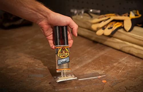 Gorilla 2 Part Epoxy Clear Syringe 9.35 fl oz (276ml) | Strong Metal Bonding for Repairs thumbnail 5