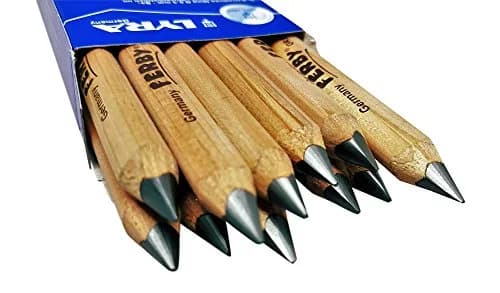Lyra Ferby Short Tri Grip Triangular Children's Pencils 6 Pack | Beginner Grip School Supplies thumbnail 2