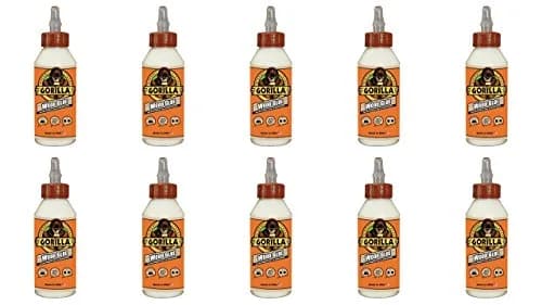 Gorilla Wood Glue 8 oz (237ml) Pack of 4 | Water-Resistant PVA Adhesive for Indoor & Outdoor Projects thumbnail 1