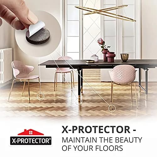X-Protector Felt Furniture Pads 235 PCS | Hardwood & Laminate Floor Protectors thumbnail 6