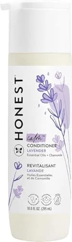 The Honest Company Conditioner, Hypoallergenic, Lavender Calm, 296ml (10 fl oz) | Gentle, Tear-Free Formula for All Hair Types thumbnail 1
