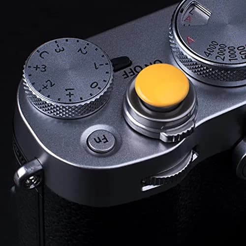 VKO Yellow Metal Soft Shutter Release Button | Compatible with Camera & Photo Accessories thumbnail 7