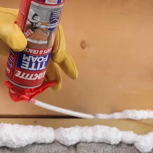 Loctite Tite Foam Gaps & Cracks Spray Foam Sealant 12 fl oz (355ml) | Insulates Gaps and Cracks Up to 1 Inch thumbnail 7