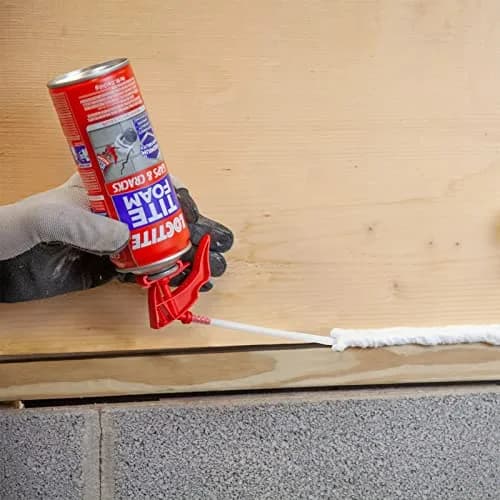Loctite Tite Foam Gaps & Cracks Spray Foam Sealant 12 fl oz (355ml) | Insulates Gaps and Cracks Up to 1 Inch thumbnail 9