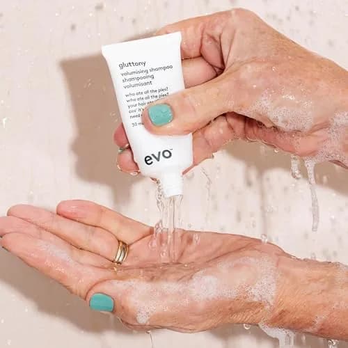 EVO Gluttony Volumizing Shampoo for Fine Hair & All Hair Types, 30ml (1 fl oz) | Sulfate-Free Cleansing for Volume & Body thumbnail 4