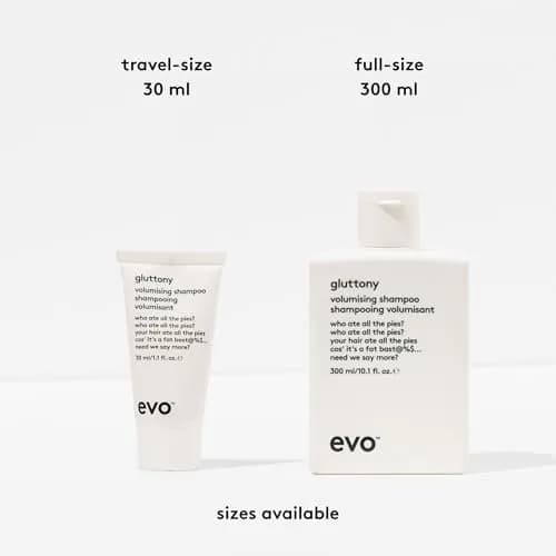 EVO Gluttony Volumizing Shampoo for Fine Hair & All Hair Types, 30ml (1 fl oz) | Sulfate-Free Cleansing for Volume & Body thumbnail 6