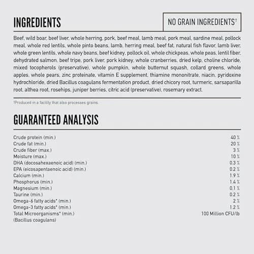 ORIJEN Grain Free WHOLEPREY Dry Cat Food Regional Red Recipe 12lb | High Protein, Raw & Fresh Ingredients thumbnail 6