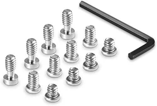 SMALLRIG Allen Wrench Screw 1/4" Screws Accessories Tool (12pcs/Pack) | Stainless Steel, 12pcs, 1/4" Thread, Camera Support thumbnail 1
