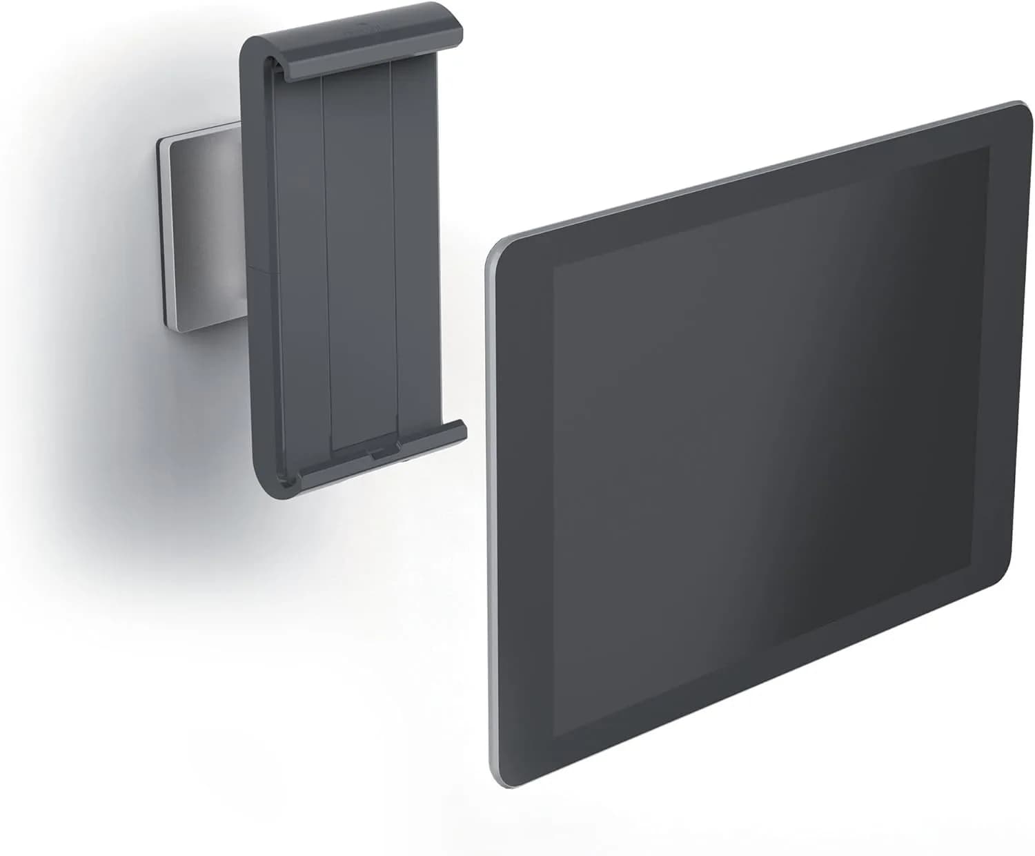 Durable Wall Mounted Tablet Holder, Universal Mount, Fits 7" - 13" Tablets | Secure & Rotatable — Wall Mount