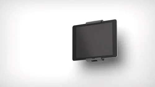 Durable Wall Mounted Tablet Holder, Universal Mount, Fits 7" - 13" Tablets | Secure & Rotatable thumbnail 6