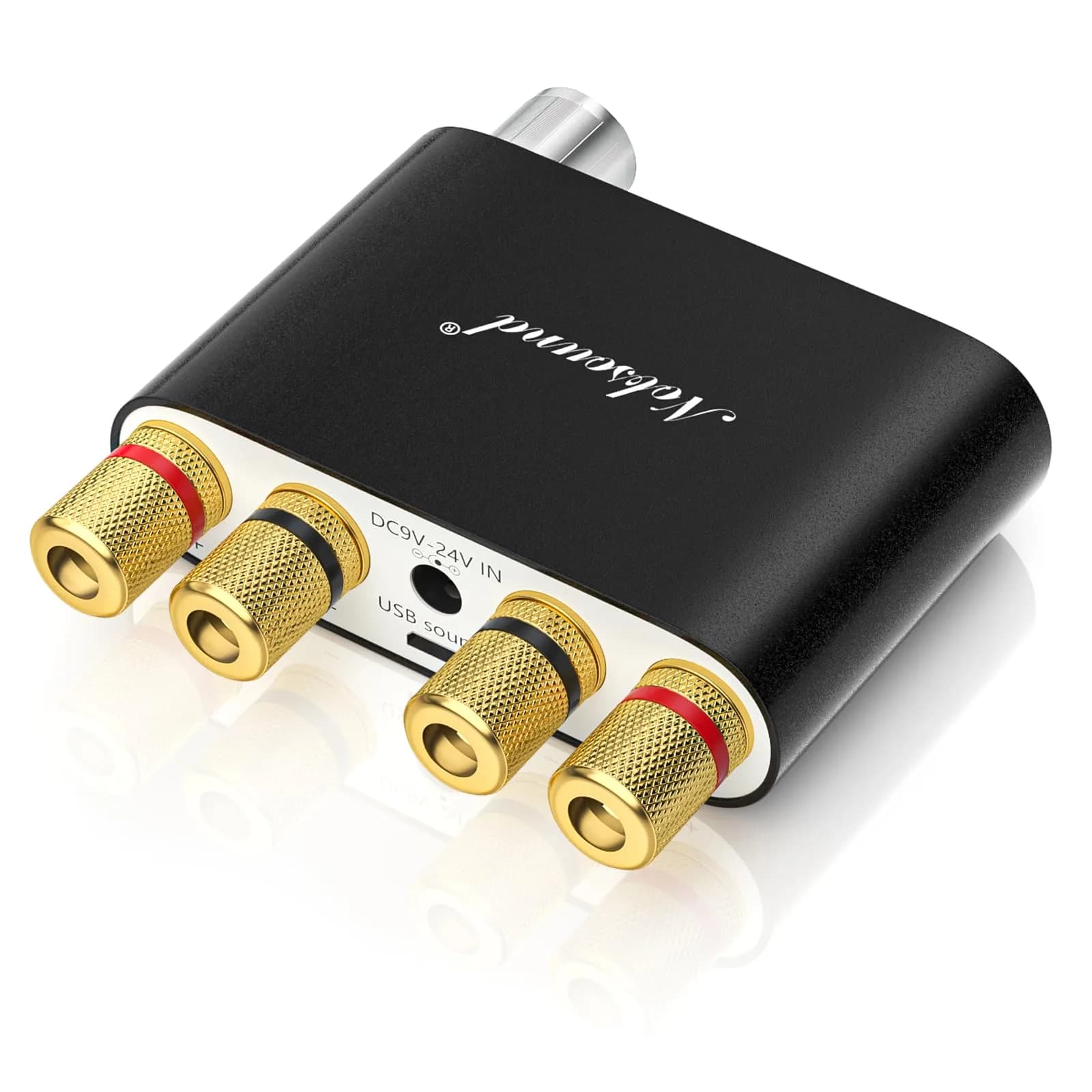Nobsound NS-10G Bluetooth 5.0 2 Channel Power Amplifier 50Wx2 | HiFi Stereo Mini Amp Wireless Receiver - main product image