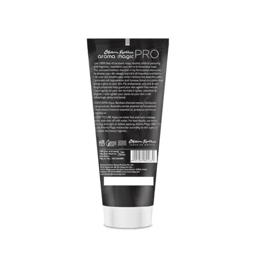 Aroma Magic Activated Charcoal Face Wash 100ml (3.38 Fl Oz) | Deep Cleansing for Oily & Impure Skin thumbnail 7