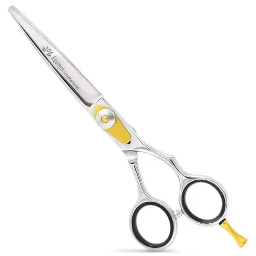 Equinox Razor Edge Series Professional Hair Scissors - 6.5” Premium Japanese Stainless Steel Hair Cutting Shears, Hair Razors, Barber Accessories & Salon Supplies thumbnail 1
