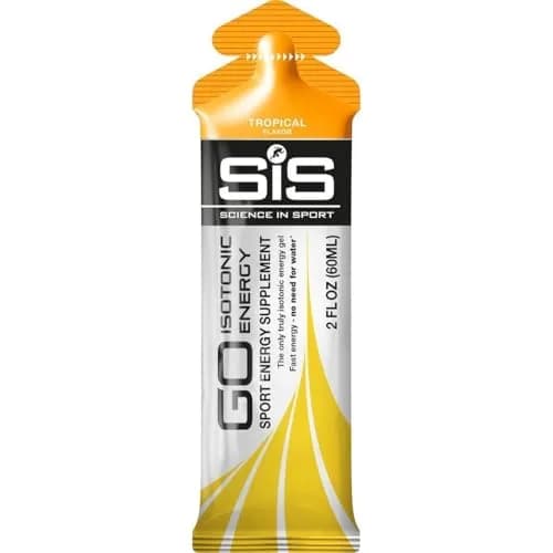Science in Sport Isotonic Energy Gel Tropical Flavor 60ml (2 Fl Oz) | Fast Acting Carbs for Endurance thumbnail 1