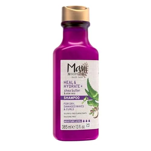Maui Moisture Heal & Hydrate + Shea Butter Shampoo 385ml (13 fl oz) | Vegan Formula for Curly Hair thumbnail 1