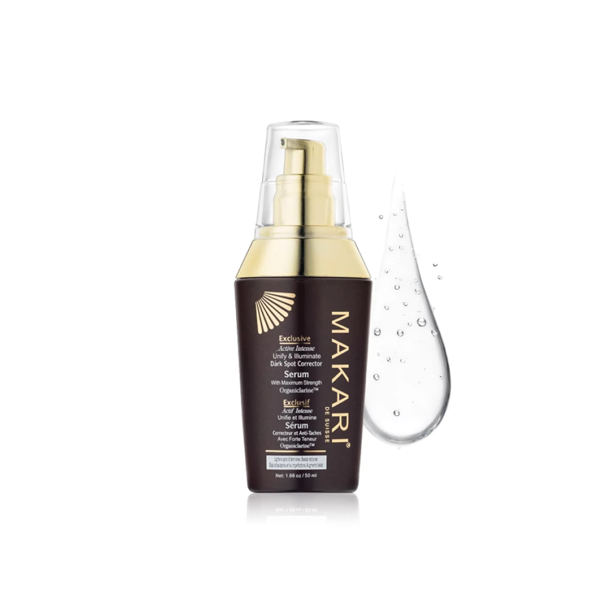 Makari Skin Serum 1.7oz Brightening & Toning Body Serum with Organiclarine for Dark Spots, Scars, Sun Patches - main product image