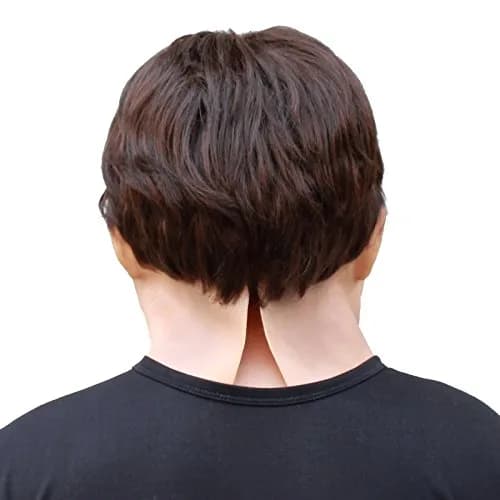 CreepyParty Strong Man Mask for Adults | Natural Latex Character Costume Mask thumbnail 4