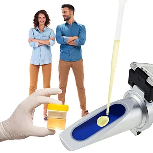 TEKCOPLUS 3-in-1 Clinical Refractometer with ATC 0-12 g/100ml Serum Protein | Urine SG 1.000-1.050 | RI 1.333-1.360 thumbnail 6