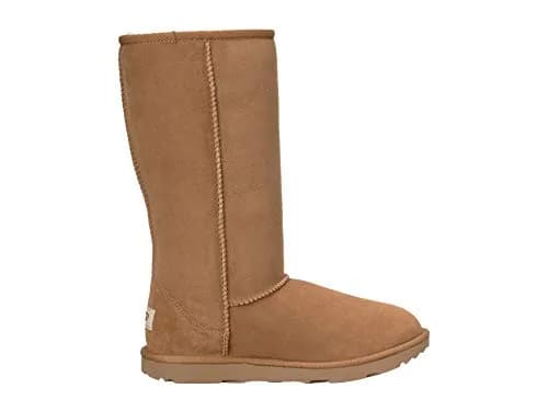 UGG Unisex-Child Classic Tall Ii Boot, Chestnut, 6 Big Kid | Sheepskin, Water-Resistant, Casual thumbnail 2