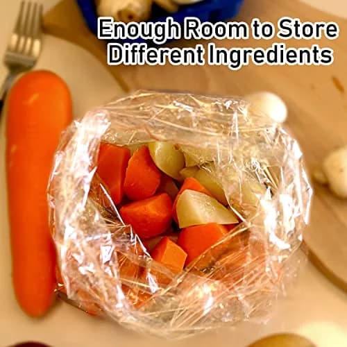 WRAPOK Oven Cooking Turkey Bags - Large Size, No Mess for Chicken, Meat, Seafood, Vegetables (17 x 21.5 Inch) thumbnail 3
