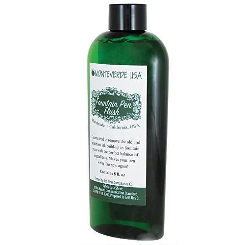 Monteverde Fountain Pen Cleaner 8 Fl Oz | Removes Build-Up & Restores Ink Flow thumbnail 3