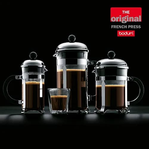 Bodum Chambord French Press Coffee Maker 1L (34oz) | Classic Design, Stainless Steel & Borosilicate Glass thumbnail 7