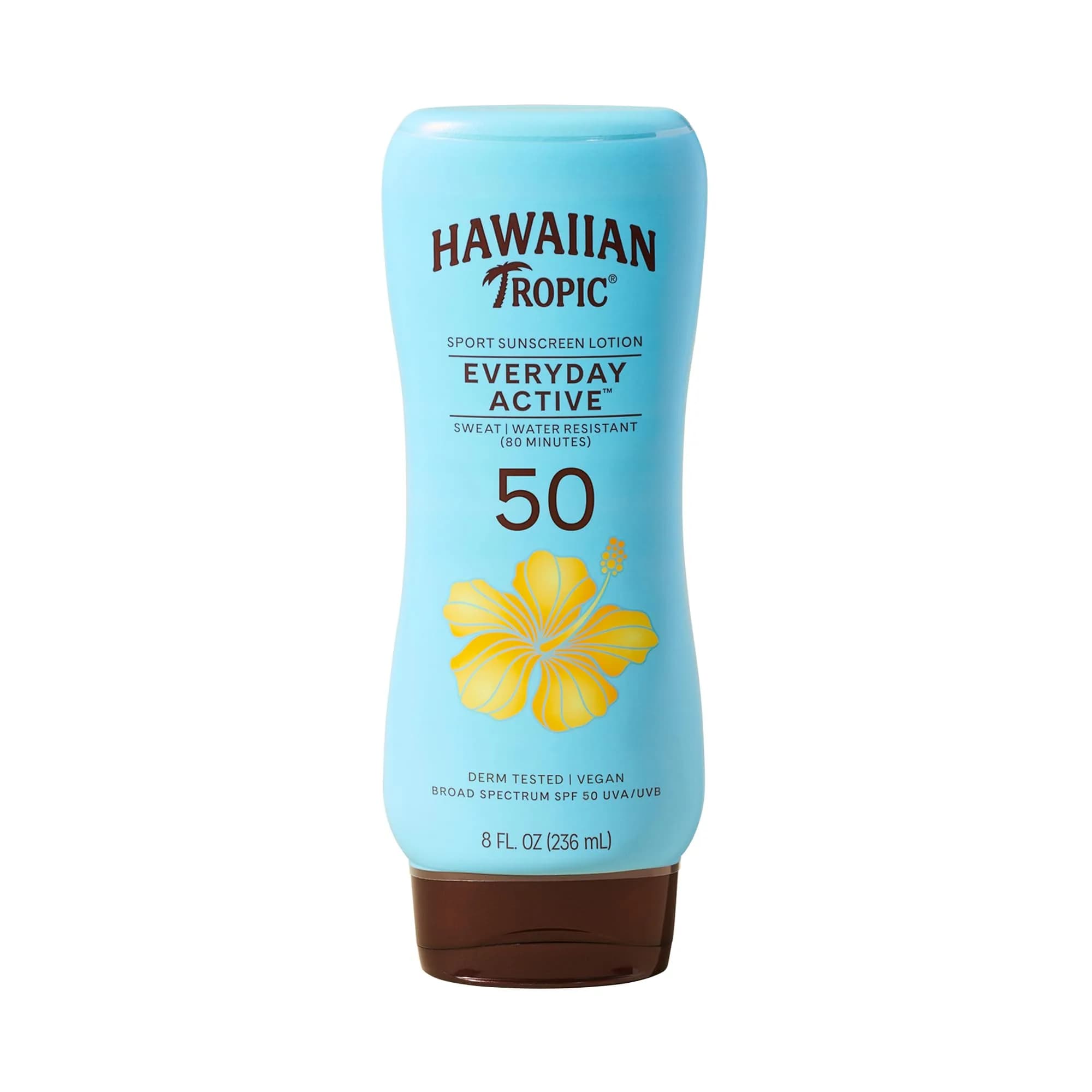 Hawaiian Tropic Everyday Active SPF 50 Sunscreen Lotion 236ml (8 Fl Oz) | Dermatologist Tested & Water Resistant - main product image