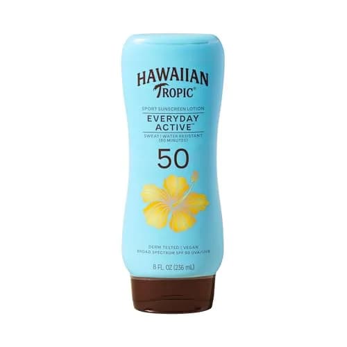 Hawaiian Tropic Everyday Active SPF 50 Sunscreen Lotion 236ml (8 Fl Oz) | Dermatologist Tested & Water Resistant thumbnail 1