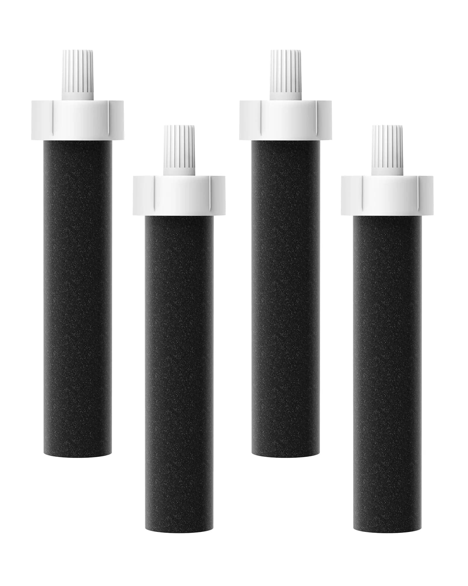 AQUA CREST Water Bottle Filter Replacement for Brita BB06 6 Count (Pack of 1) | Reduces Chlorine, Taste & Odor — 4-Pack