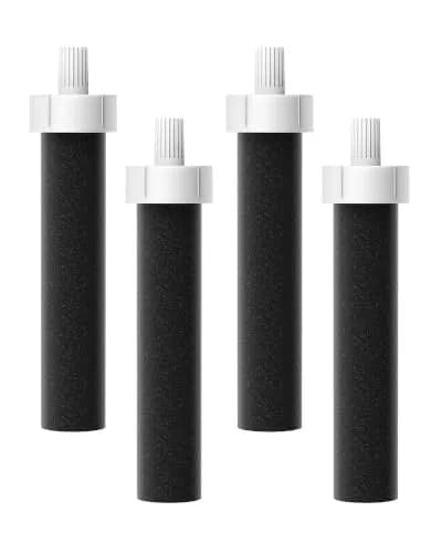 AQUA CREST Water Bottle Filter Replacement for Brita® BB06 | 4 Pack | Reduces Chlorine & Odor thumbnail 1