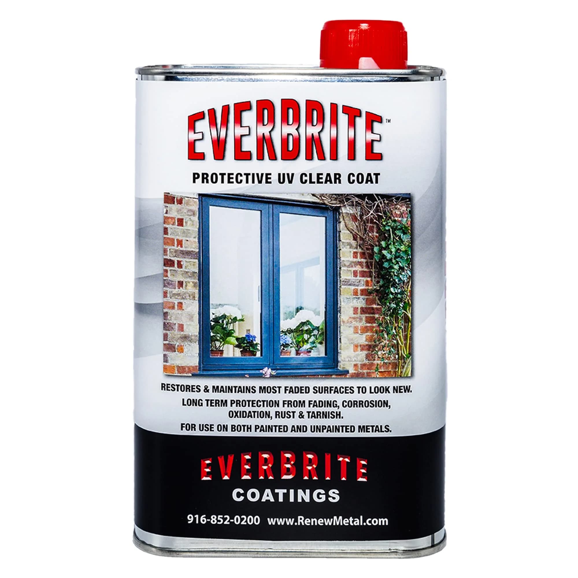 ProtectaClear Everbrite 16 Oz. Metal Sealant | UV & Rust Protection for Faded Metals — Gloss / 32 oz