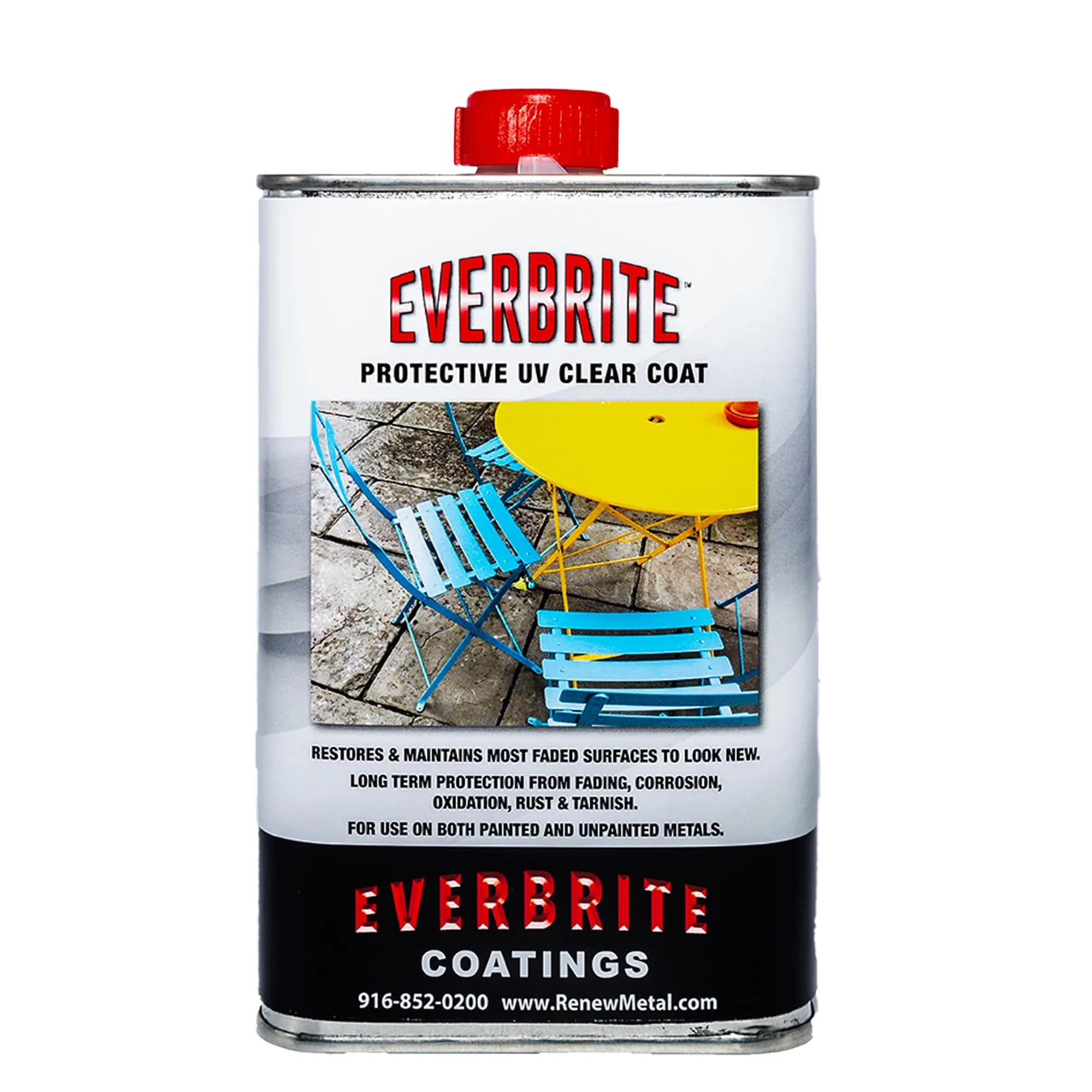 ProtectaClear Everbrite 16 Oz. Metal Sealant | UV & Rust Protection for Faded Metals