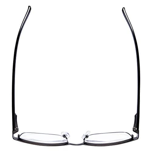 EYEGUARD Metal Deluxe Rectangular Reading Glasses 4.00 Diopters | Professional Look for Men thumbnail 5