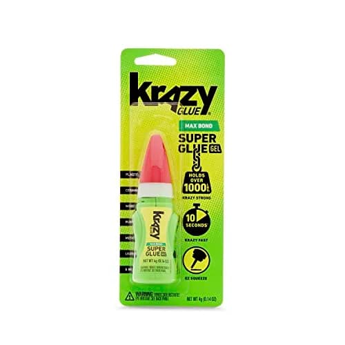 Krazy Glue Max Bond Gel EZ Squeeze 4 g (0.14 Oz) | Extra-Strong Superglue for Multiple Surfaces thumbnail 1