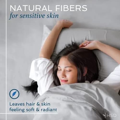 Hotel Sheets Direct White 4 Piece Bamboo Viscose Sheet Set Full Size | Cooling & Breathable Luxury Bedding thumbnail 8