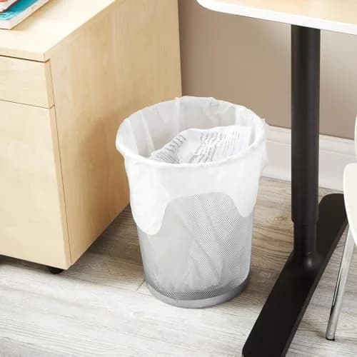 Hefty Small Trash Bags, Flap Tie, Lavender & Sweet Vanilla Scent, 4 Gallon, 26 Count | Odor Neutralizing Kitchen Bags thumbnail 2