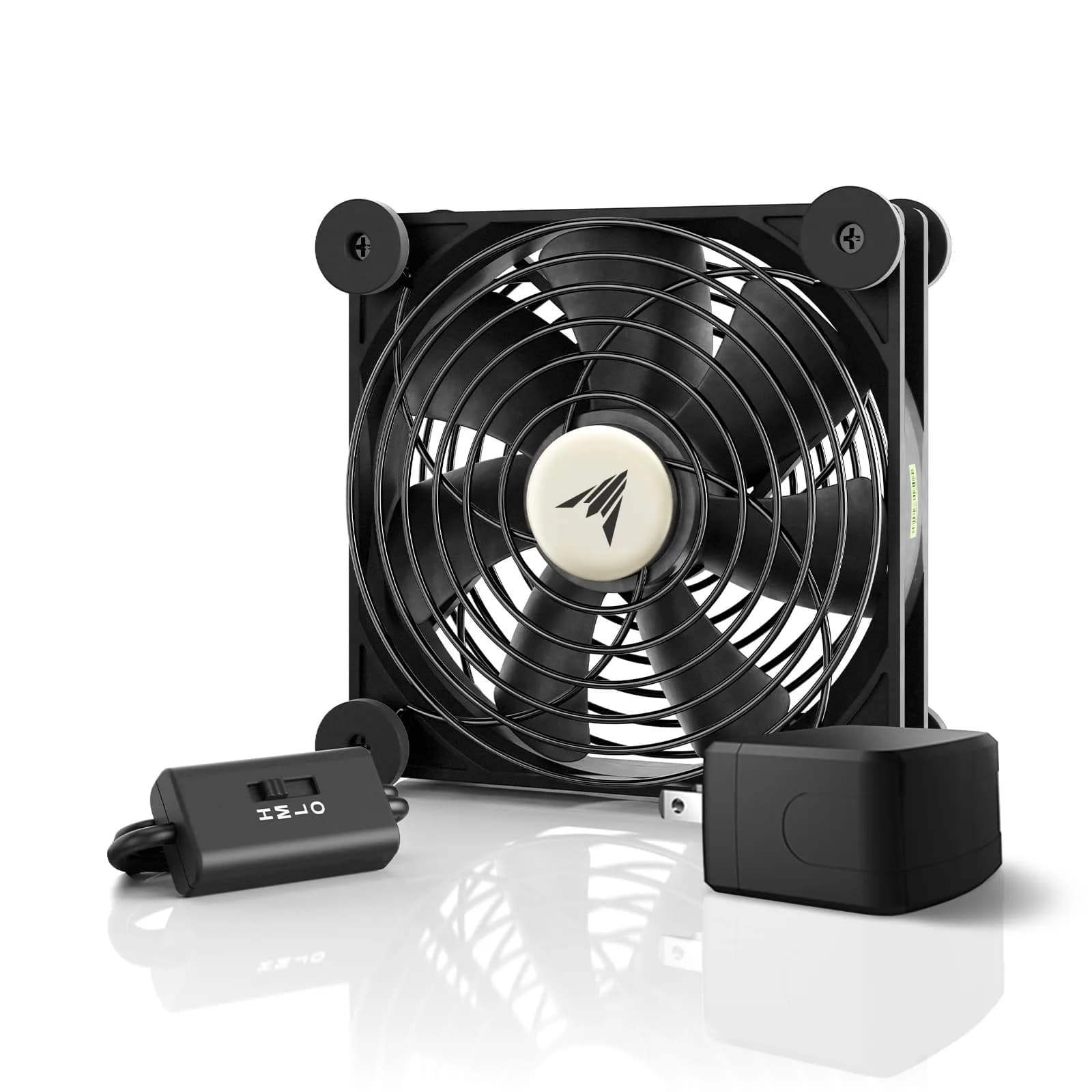 AC Infinity MULTIFAN S3-P Quiet 120mm AC-Powered Fan | Ultra-Quiet Electronics Cooling