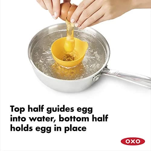 OXO Good Grips 2 Piece Silicone Egg Poaching Set | Perfect Poached Eggs Made Easy thumbnail 5