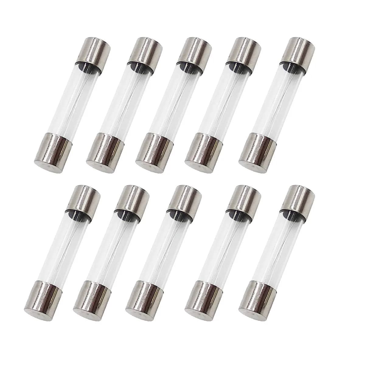 COMPSTUDIO 5A 250V Glass Fuse 6x30mm | Fast-Blow Circuit Protection for Home & Equipment - main product image