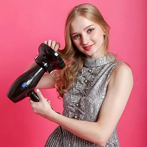 Hairizone Universal Hair Diffuser for Curly & Wavy Hair | 15.7 cm (6.2 in) Diameter, Shiny Black thumbnail 5