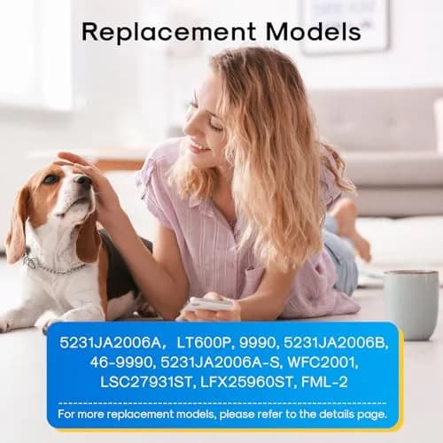 EXCELPURE Water Filter Replacement for LG LT600P | NSF Certified 2 Pack, 0.5 Micron, Removes 99.99% Sediment & Particles thumbnail 7