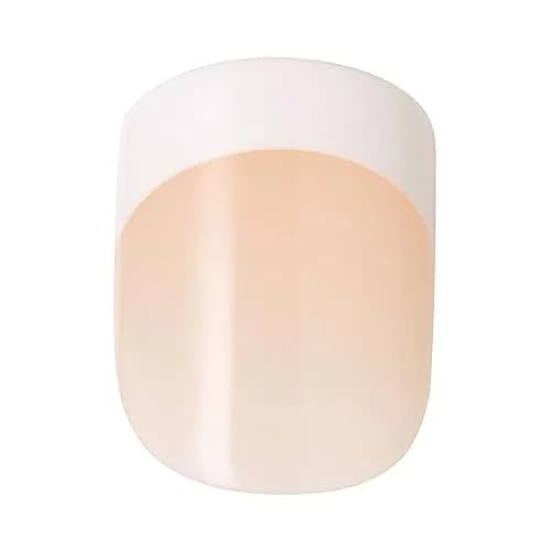 KISS Salon Acrylic Press-On Nails Power Play Pink Real Short Squoval Shape | 28 Nails, 2g Glue, File & Stick Included thumbnail 5