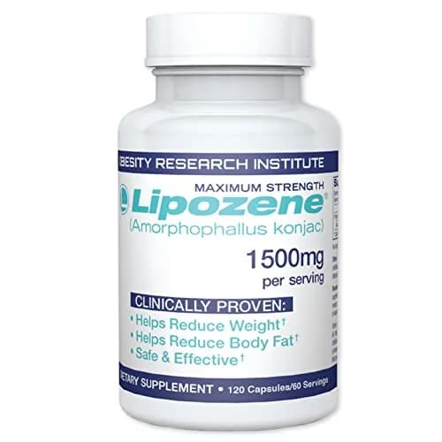 Lipozene MEGA Bottle - 120 Capsules | Largest Appetite Suppressant Size, Supports Fat Loss thumbnail 1