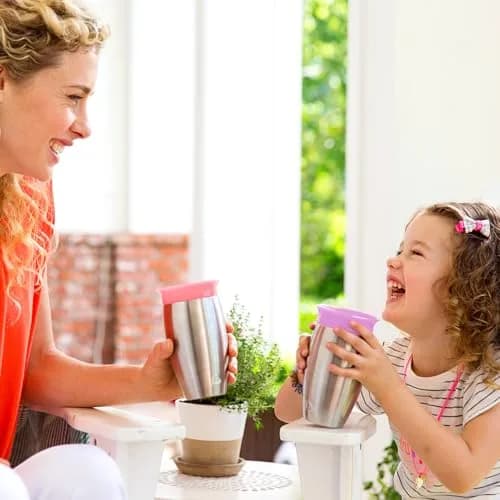 Munchkin Stainless Steel Miracle 360 Sippy Cup 296ml (10 Ounce) | Spill-Proof Toddler Cup with Insulated Design thumbnail 5