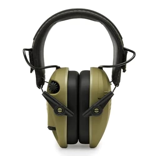 Walker's Razor Slim Patriot Series Electronic Earmuffs Olive Drab Green | 23dB Noise Reduction Rating thumbnail 3